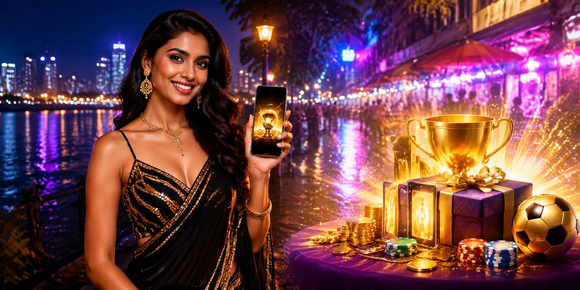 Mumbai casino app users enjoying gaming at night market